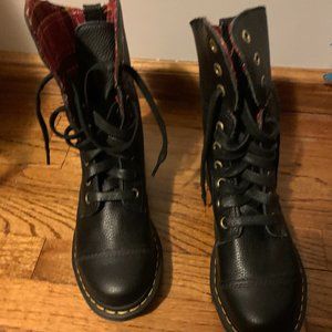 Dr. Martens Aimilita Boots Black Leather